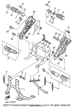Yamaha parts diagram for 90209-18070-00 - Ref #17