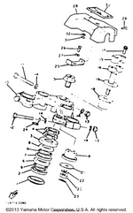 Yamaha parts diagram for 90209-12151-00 - Ref #19