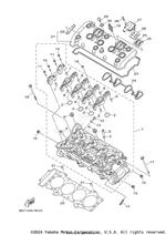 Yamaha parts diagram for 90119-09016-00 - Ref #17