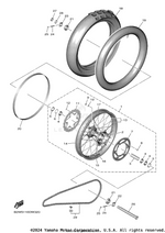 Yamaha parts diagram for 93306-90510-00 - Ref #4