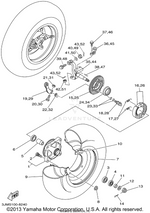 Yamaha parts diagram for 93306-20205-00 - Ref #3