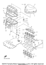 Yamaha parts diagram for 5EB-14462-00-00 - Ref #8