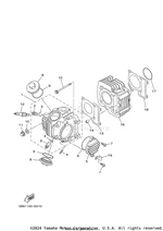 Yamaha parts diagram for 93210-56459-00 - Ref #17