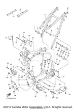 Yamaha parts diagram for 5TA-15362-01-00 - Ref #37