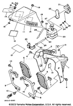 Yamaha parts diagram for 90122-06021-00 - Ref #15