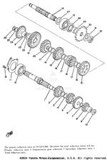 Yamaha parts diagram for 248-17231-00-00 - Ref #19