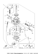 Yamaha parts diagram for 5LB-14592-00-00 - Ref #28