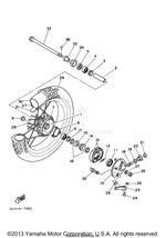 Yamaha parts diagram for 93104-07003-00 - Ref #21