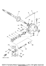 Yamaha parts diagram for 99009-17500-00 - Ref #25