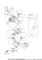 Yamaha parts diagram for 4KM-24453-00-00 - Ref #15