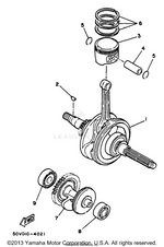 Yamaha parts diagram for 2YM-11636-00-00 - Ref #3