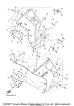 Yamaha parts diagram for 90167-05016-00 - Ref #10