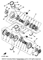 Yamaha parts diagram for 93103-25121-00 - Ref #24
