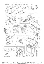 Yamaha parts diagram for 5GT-81940-11-00 - Ref #10