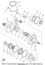 Yamaha parts diagram for 93420-72023-00 - Ref #13