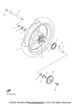 Yamaha parts diagram for 2C0-25181-00-00 - Ref #10