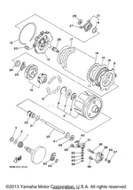 Yamaha parts diagram for 93341-22302-00 - Ref #5