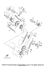 Yamaha parts diagram for 5EL-12210-01-00 - Ref #19