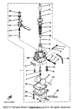 Yamaha parts diagram for 367-14375-01-00 - Ref #27