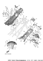 Yamaha parts diagram for 90183-062A1-00 - Ref #10