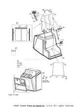 Yamaha parts diagram for F1T-U2899-20-00 - Ref #19
