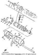 Yamaha parts diagram for 137-18547-00-00 - Ref #22