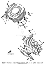 Yamaha parts diagram for 20X-12215-00-00 - Ref #7