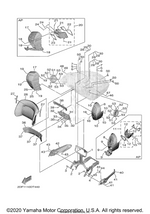 Yamaha parts diagram for 2DF-2842M-00-00 - Ref #8