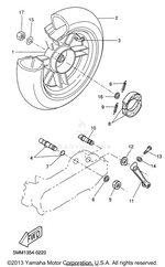 Yamaha parts diagram for 5HG-F5338-00-00 - Ref #1