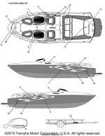 Yamaha parts diagram for F0R-U417D-90-00 - Ref #5