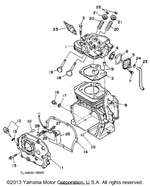 Yamaha parts diagram for YF1-26311-33-60 - Ref #22