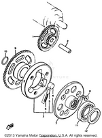 Yamaha parts diagram for 90151-08024-00 - Ref #8