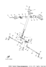 Yamaha parts diagram for 1NS-23831-00-00 - Ref #22