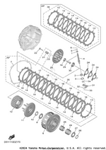 Yamaha parts diagram for 2C0-16154-00-00 - Ref #9