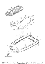 Yamaha parts diagram for F1S-U351J-01-00 - Ref #24