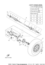 Yamaha parts diagram for 90387-35007-00 - Ref #22