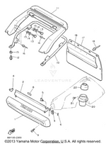 Yamaha parts diagram for 98980-08025-00 - Ref #13