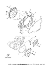 Yamaha parts diagram for 5CU-15411-10-00 - Ref #1