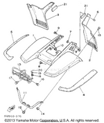 Yamaha parts diagram for 90480-12053-00 - Ref #18