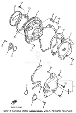 Yamaha parts diagram for 4AM-15463-00-00 - Ref #18