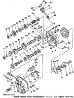 Yamaha parts diagram for 90201-08452-00 - Ref #42