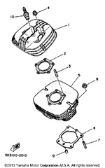 Yamaha parts diagram for 5X3-11181-00-00 - Ref #2