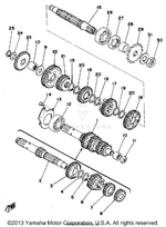 Yamaha parts diagram for 403-15651-00-00 - Ref #23