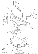 Yamaha parts diagram for 90269-04029-00 - Ref #14