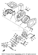 Yamaha parts diagram for 304-13610-00-00 - Ref #21