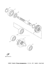 Yamaha parts diagram for 93102-25804-00 - Ref #8