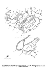 Yamaha parts diagram for 31K-15317-00-00 - Ref #19