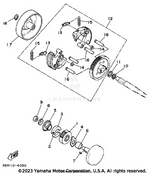 Yamaha parts diagram for 99009-16400-00 - Ref #10