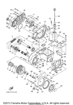 Yamaha parts diagram for 90179-22004-00 - Ref #40
