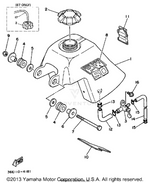 Yamaha parts diagram for 36E-24250-20-00 - Ref #8